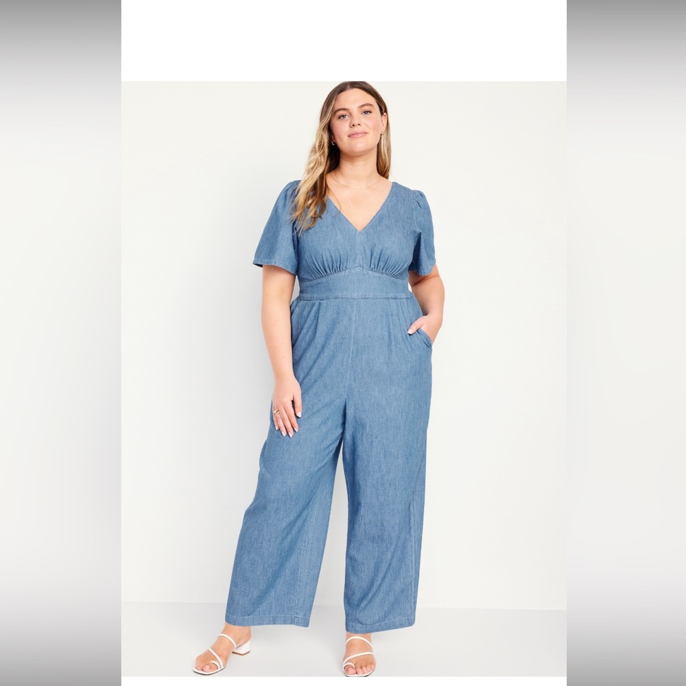 Old Navy denim jumpsuit